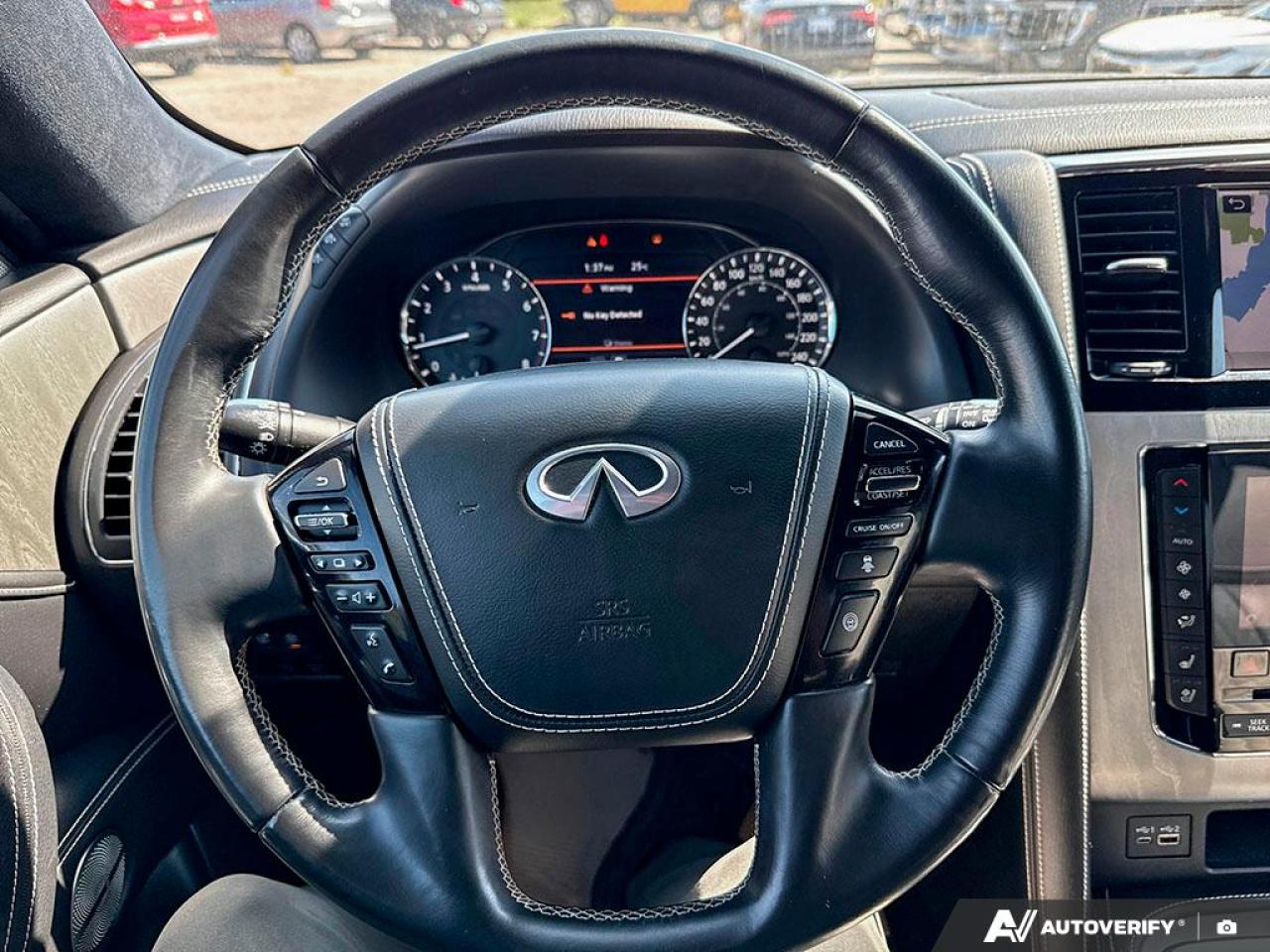 2020 Infiniti QX80 LUXE /NO ACCIDENTS / ROOF / LEATHER / NAV / 7 PASS - Photo #10