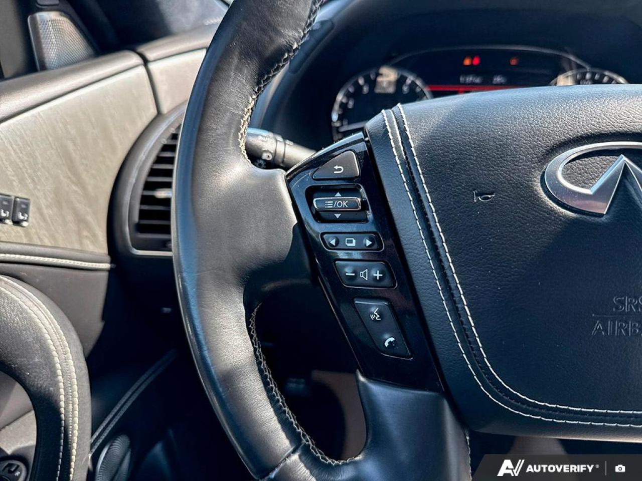 2020 Infiniti QX80 LUXE /NO ACCIDENTS / ROOF / LEATHER / NAV / 7 PASS - Photo #12