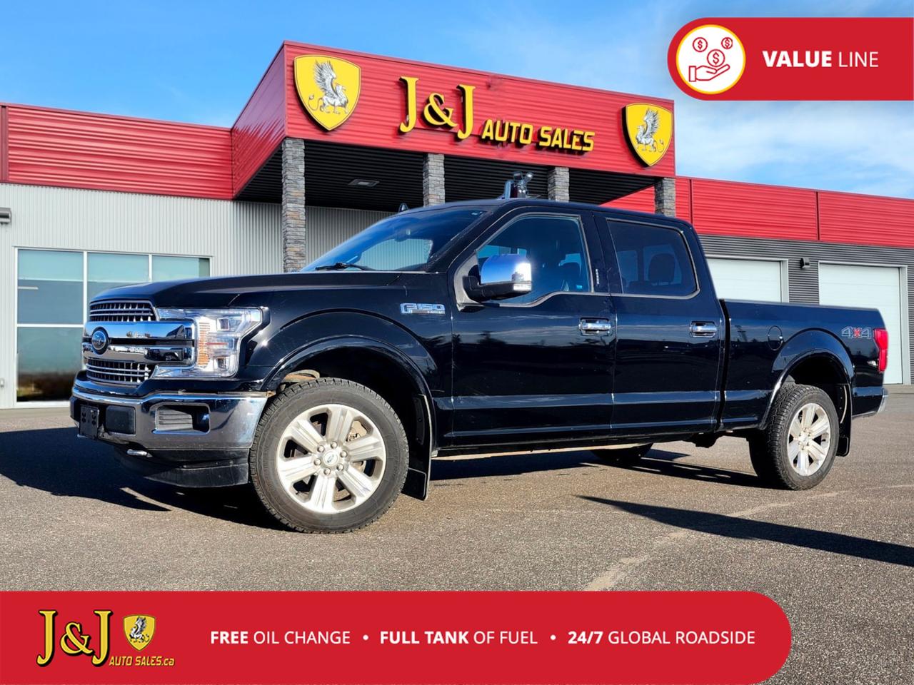 Shadow Black 2018 Ford F-150 Lariat 4WD 10-Speed Automatic 3.5L V6 EcoBoost Welcome to our dealership, where we cater to every car shoppers needs with our diverse range of vehicles. Whether youre seeking peace of mind with our meticulously inspected and Certified Pre-Owned vehicles, looking for great value with our carefully selected Value Line options, or are a hands-on enthusiast ready to tackle a project with our As-Is mechanic specials, weve got something for everyone. At our dealership, quality, affordability, and variety come together to ensure that every customer drives away satisfied. Experience the difference and find your perfect match with us today.<br><br>4WD.<br><br><br>Reviews:<br>  * Many owners say the F-150s wide selection of handy and high-tech features plays a major role in its appeal, with the advanced parking and trailer maneuvering systems being common favourites. A commanding driving position, very spacious cabin, and relatively easy-to-use control layouts round out the package. Performance typically rates highly as well, especially from the EcoBoost engines. Source: autoTRADER.ca