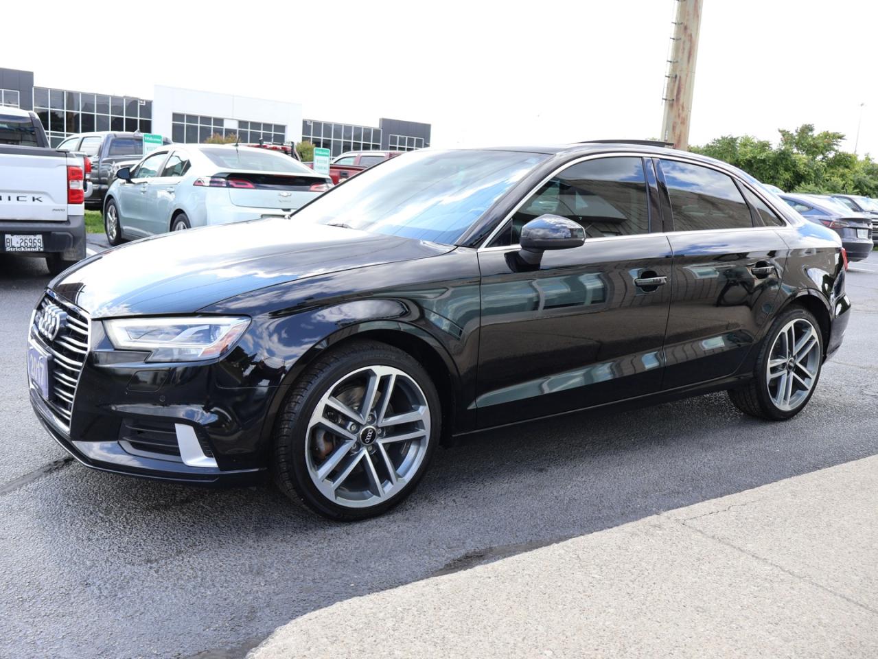 2017 Audi A3 TECH S-LINE AWD CERTIFIED *ACCIDENT FREE* NAVI CAMERA P.SENSORS SUNROOF BLUETOOTH HEATED LEATHER ALLOYS Photo2