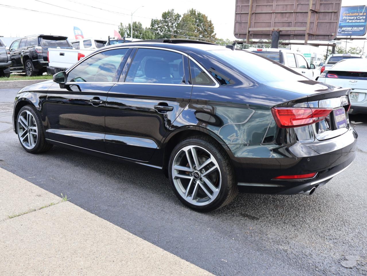 2017 Audi A3 TECH S-LINE AWD CERTIFIED *ACCIDENT FREE* NAVI CAMERA P.SENSORS SUNROOF BLUETOOTH HEATED LEATHER ALLOYS Photo3