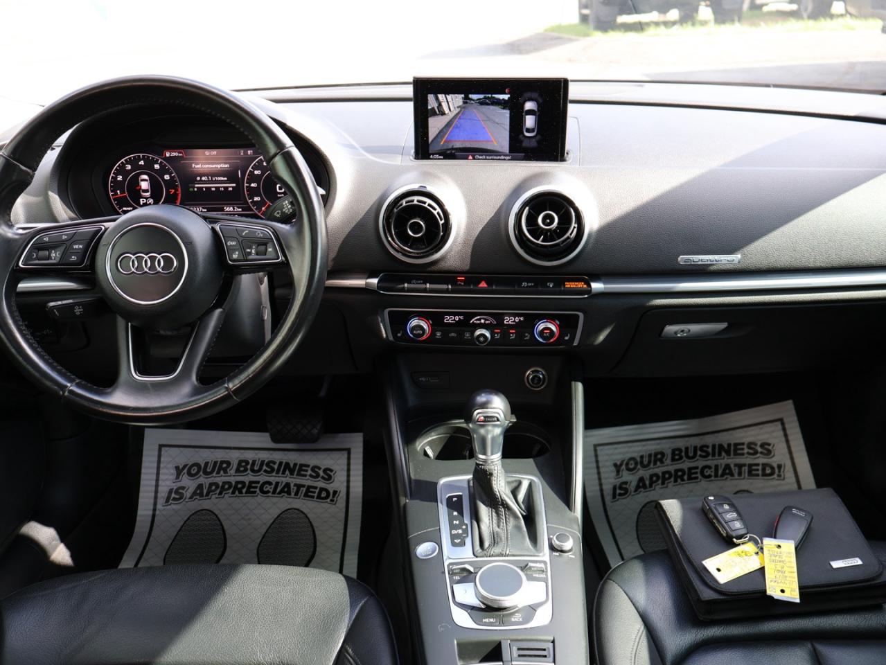 2017 Audi A3 TECH S-LINE AWD CERTIFIED *ACCIDENT FREE* NAVI CAMERA P.SENSORS SUNROOF BLUETOOTH HEATED LEATHER ALLOYS - Photo #12