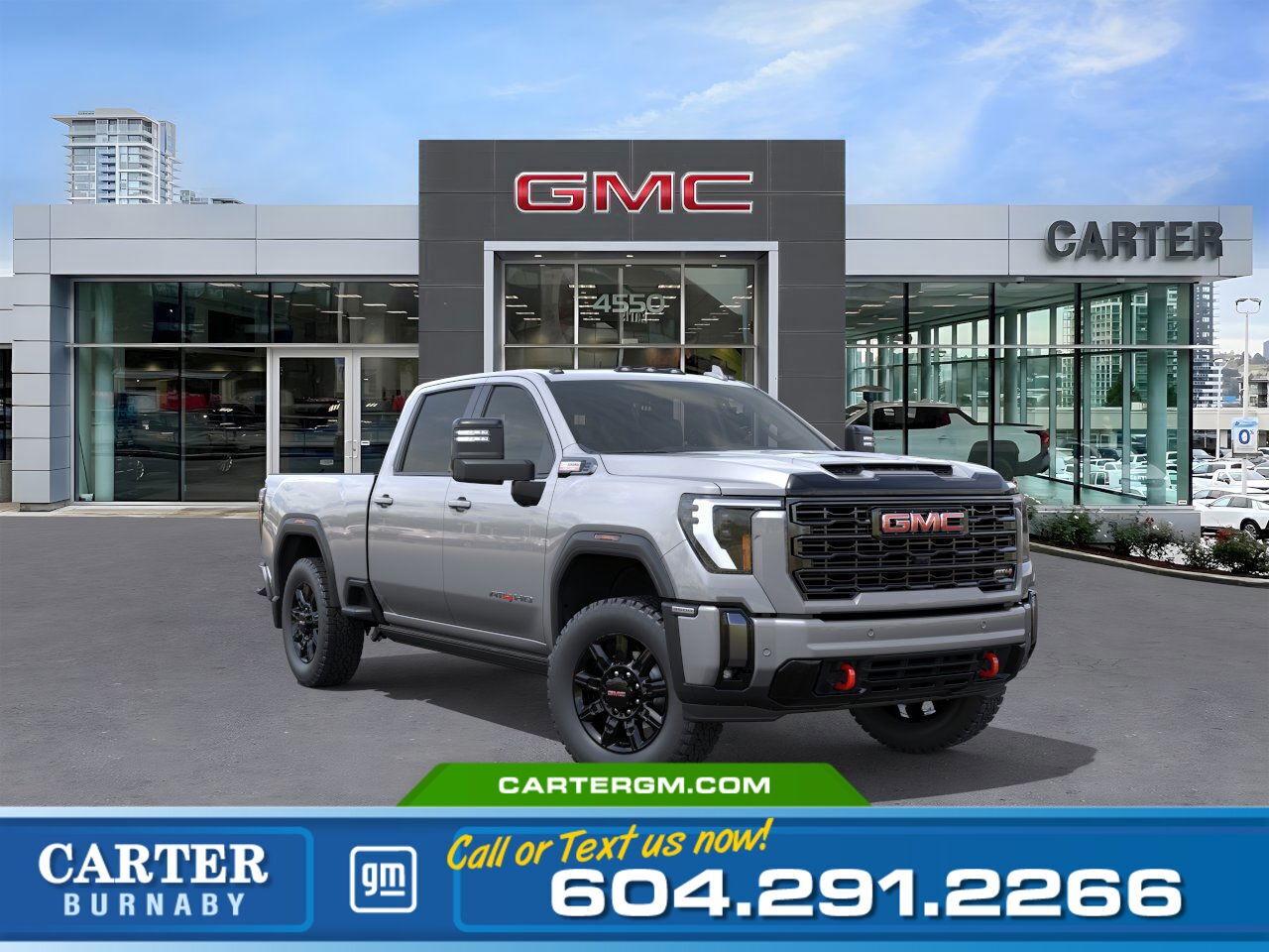 New 2026 GMC Sierra 3500 HD AT4 4WD | OFF ROAD PKG/PROGRADE TRAILERING SYS for sale in Burnaby, BC