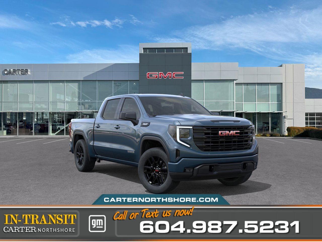 New 2026 GMC Sierra 1500 ELEVATION 4WD | Alum Wheels/Touchscreen/Bose Skprs for sale in North Vancouver, BC