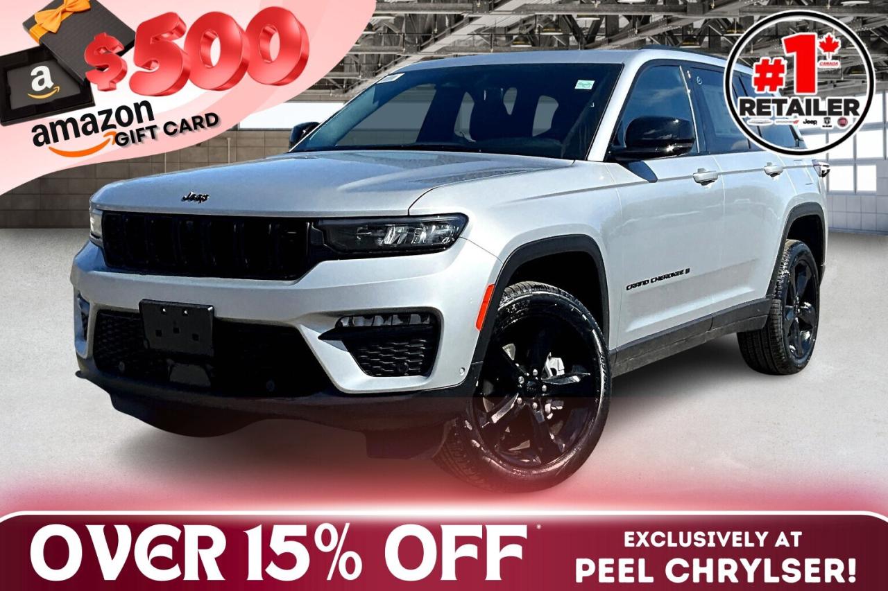 New 2025 Jeep Grand Cherokee LIMITED | Black App Pkg | Pano Roof | LuxTech 2 for sale in Mississauga, ON