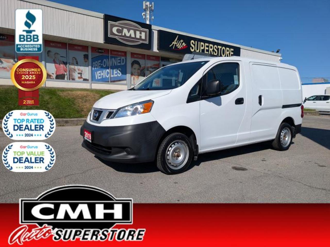 Used 2019 Nissan NV200 S  **CAM - BLUETOOTH** for sale in St. Catharines, ON