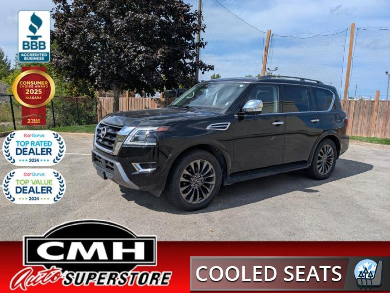 2023 Nissan Armada Platinum  **CAPTAIN CHAIRS**