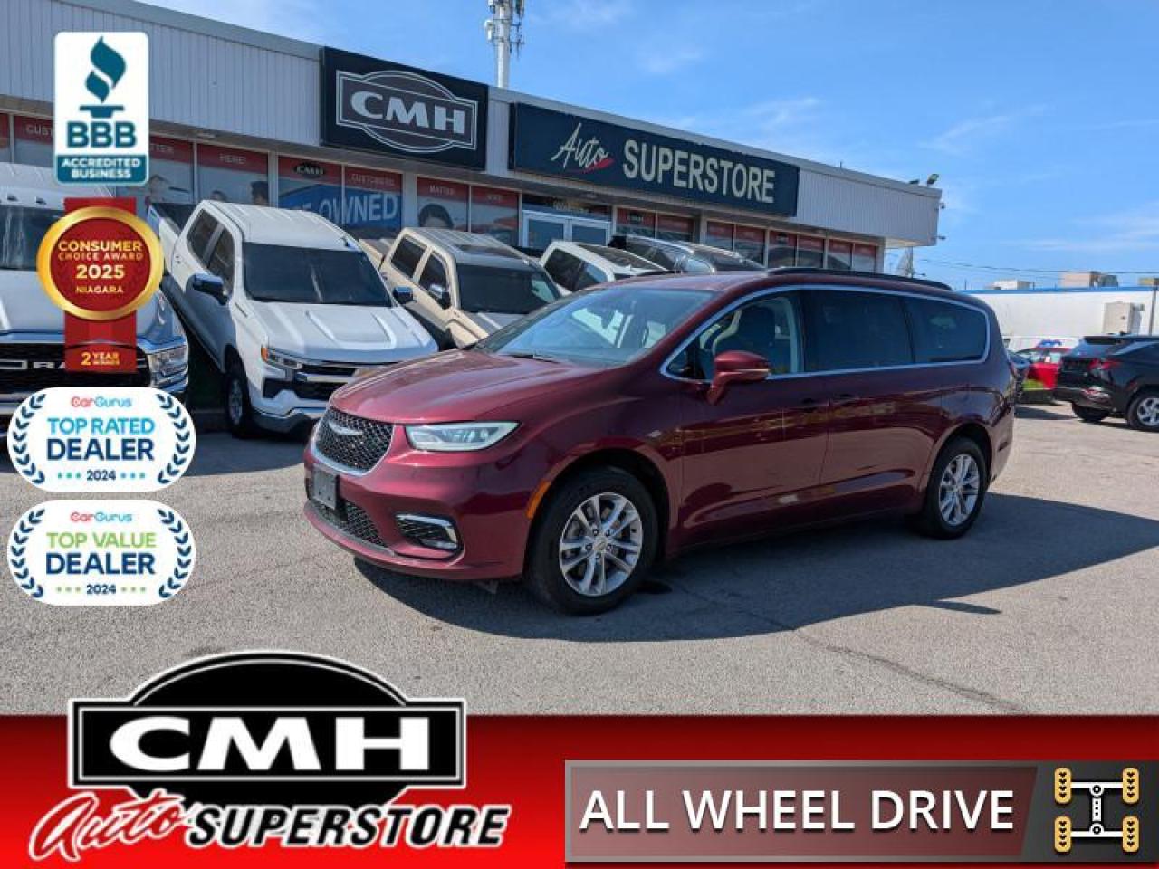 Used 2021 Chrysler Pacifica Touring  **SAFETYTEC GROUP** for sale in St. Catharines, ON