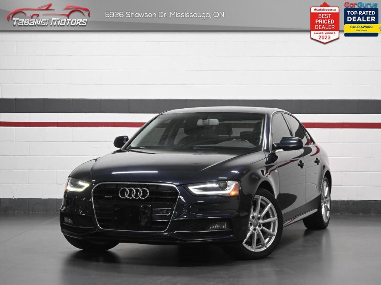 Used 2015 Audi A4 S-Line Leather Navigation Sunroof Rear Park Aid for sale in Mississauga, ON
