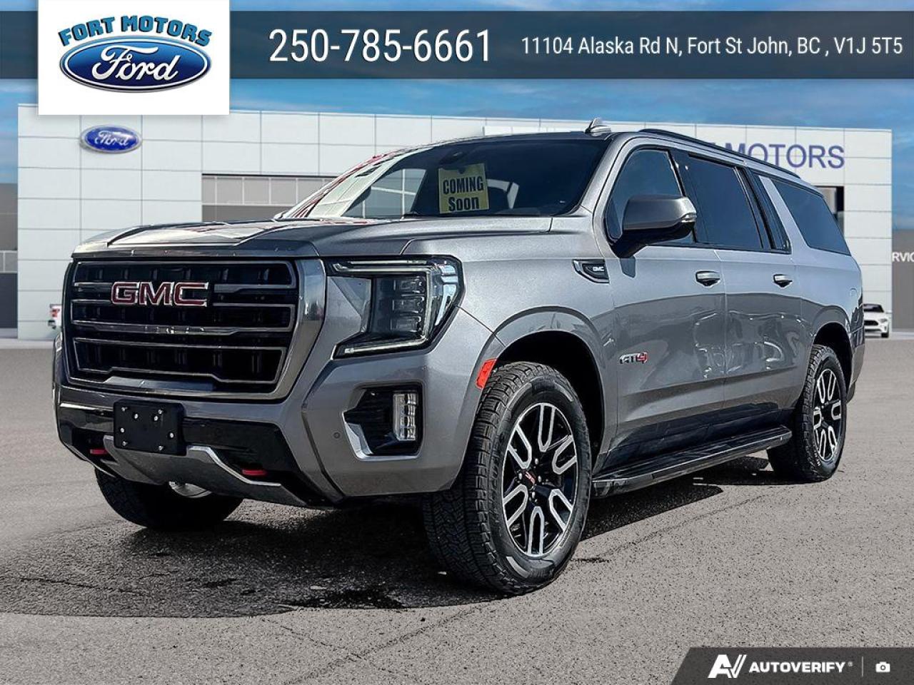 Used 2022 GMC Yukon XL AT4 for sale in Fort St John, BC