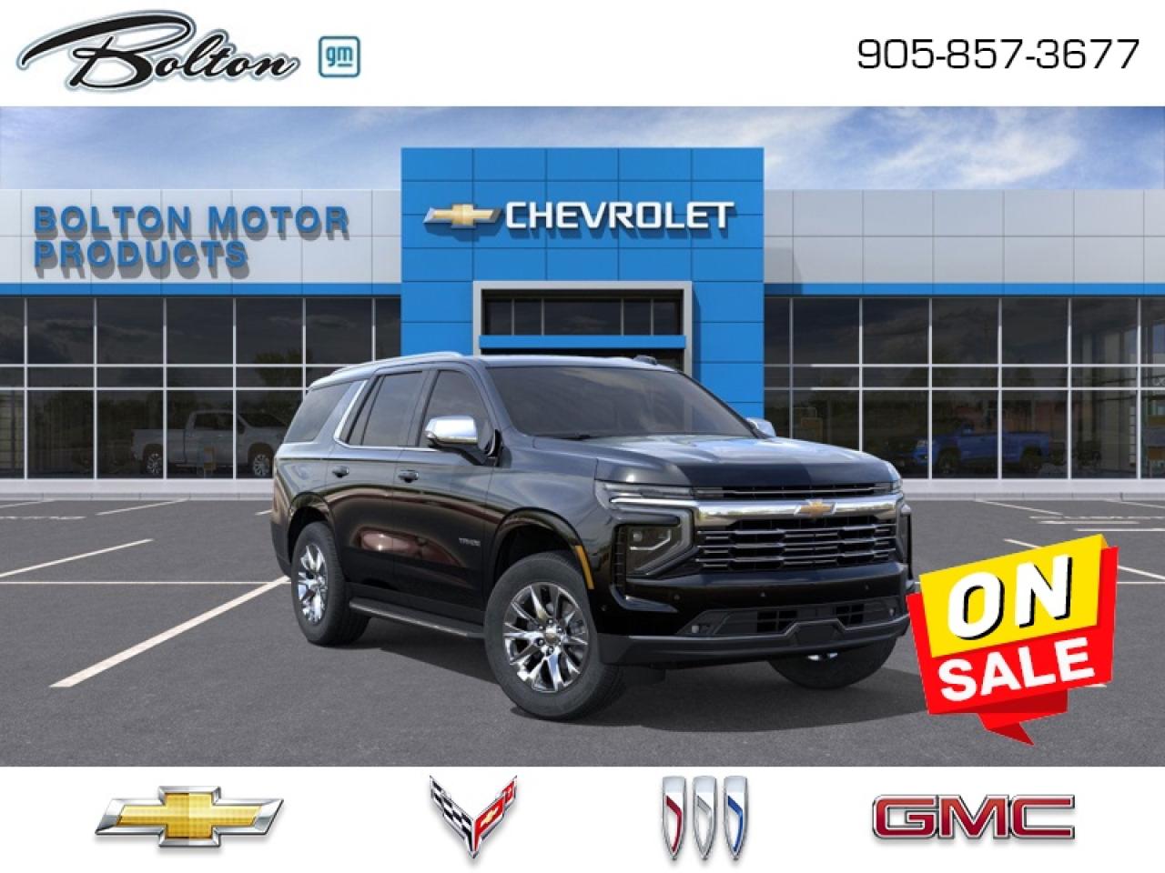 New 2025 Chevrolet Tahoe Premier - Leather Seats for sale in Bolton, ON