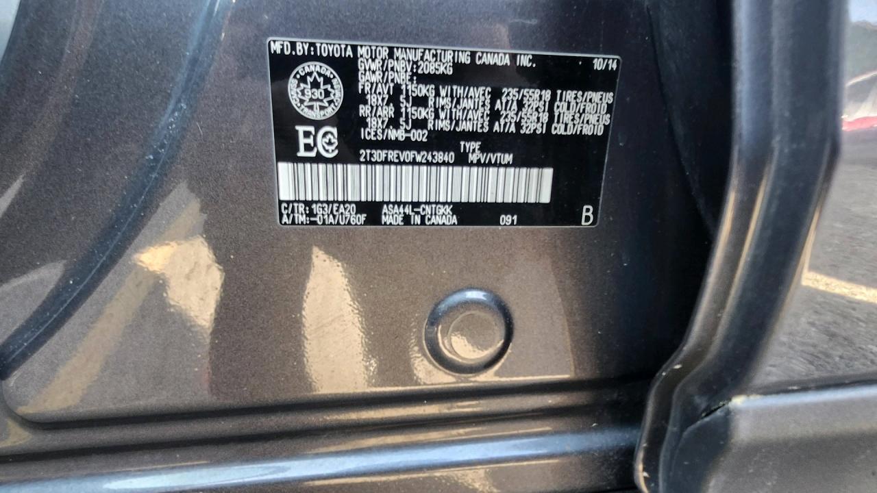 2015 Toyota RAV4 AWD 4dr Limited Photo