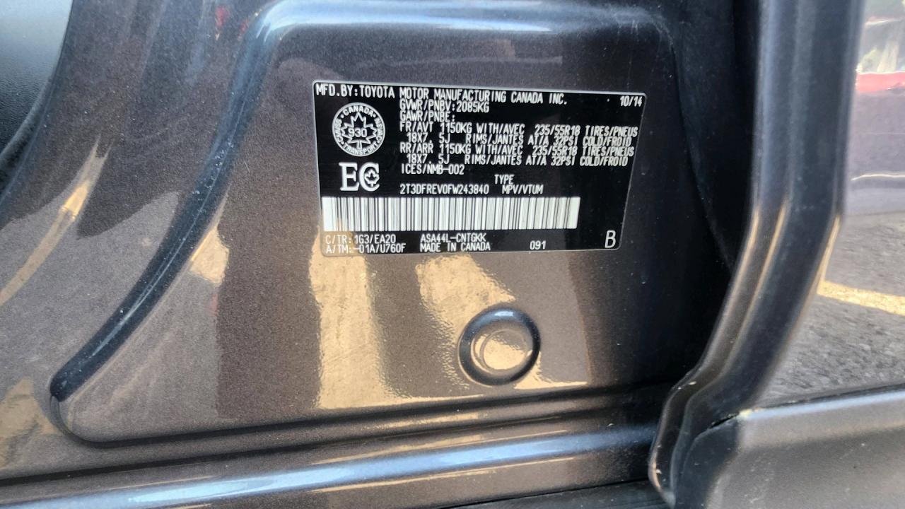 2015 Toyota RAV4 AWD 4dr Limited Photo