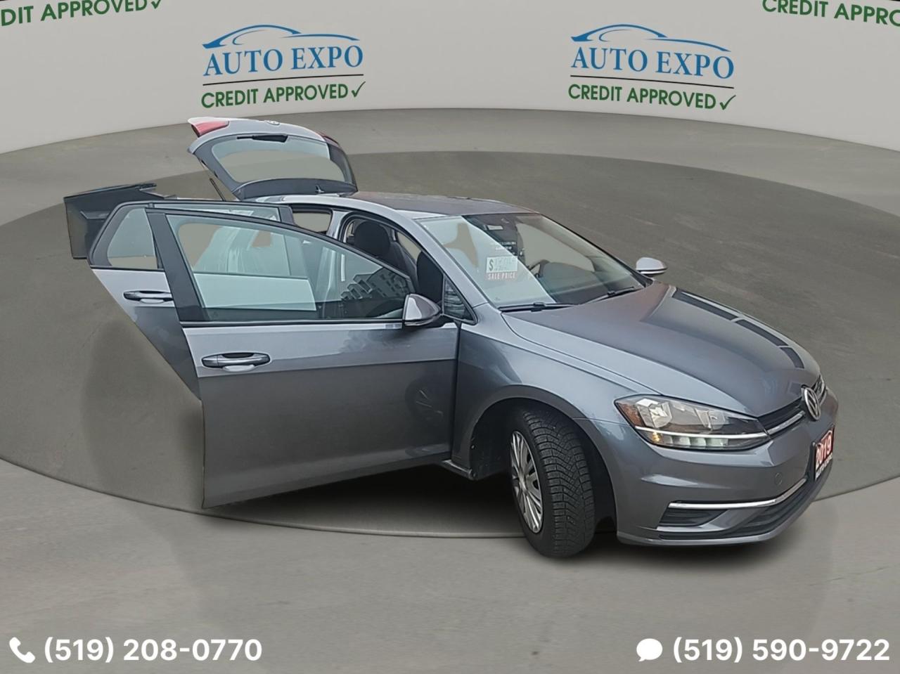 2019 Volkswagen Golf Comfortline 5door,Auto,A/C,Low Kms,Certified,1.4 L