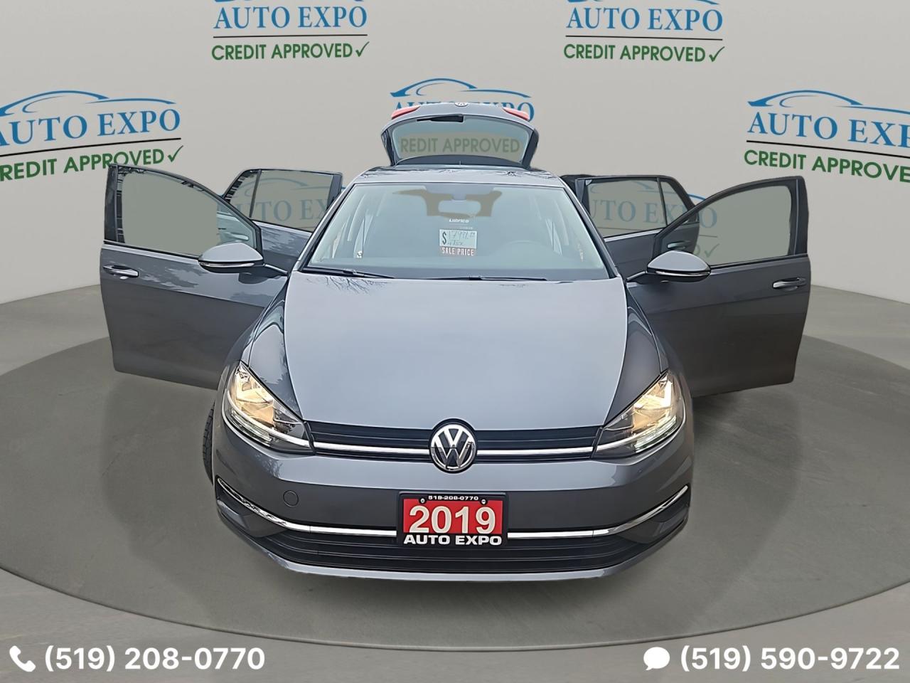 2019 Volkswagen Golf Comfortline 5door,Auto,A/C,Low Kms,Certified,1.4 L