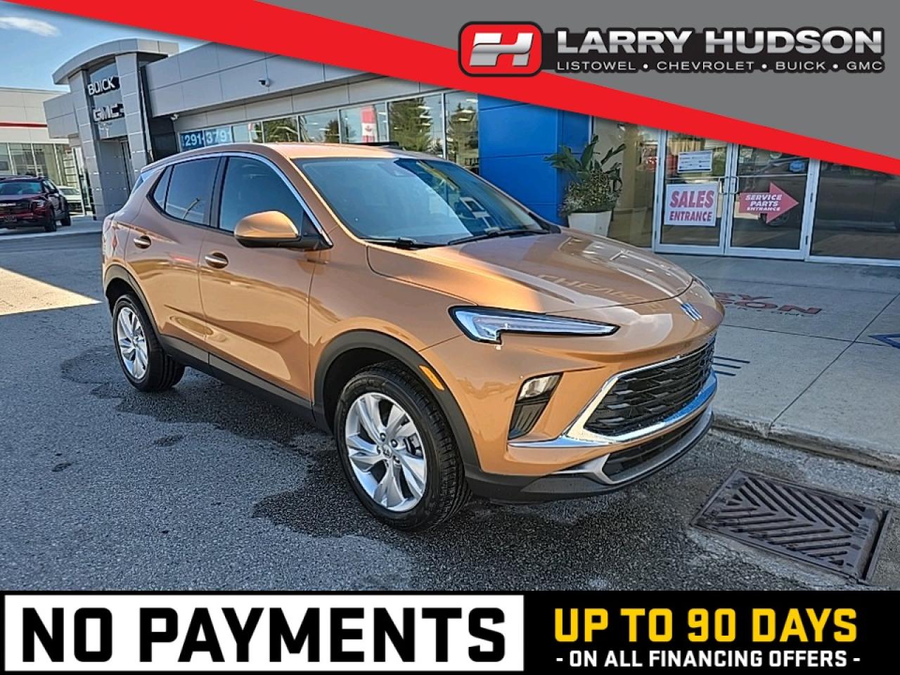 HUDSONS HAS IT!
See it - Drive it - Own it - LOVE it.

At Larry Hudson Chevrolet Buick GMC we make car buying a breeze! New car pricing with $0 down approvals are among your options (*on approved credit). There are a variety of finance and lease options available. Also expect top dollar for your trade-in!

Selling price/payment shown includes cash incentive(s). Does not include HST & Licensing. Bi-Weekly payments reflect current Chevrolet Buick and GMC incentives. We have professional Product Specialist to guide you through your vehicle purchase. Contact us for more info! 1-800-350-3325