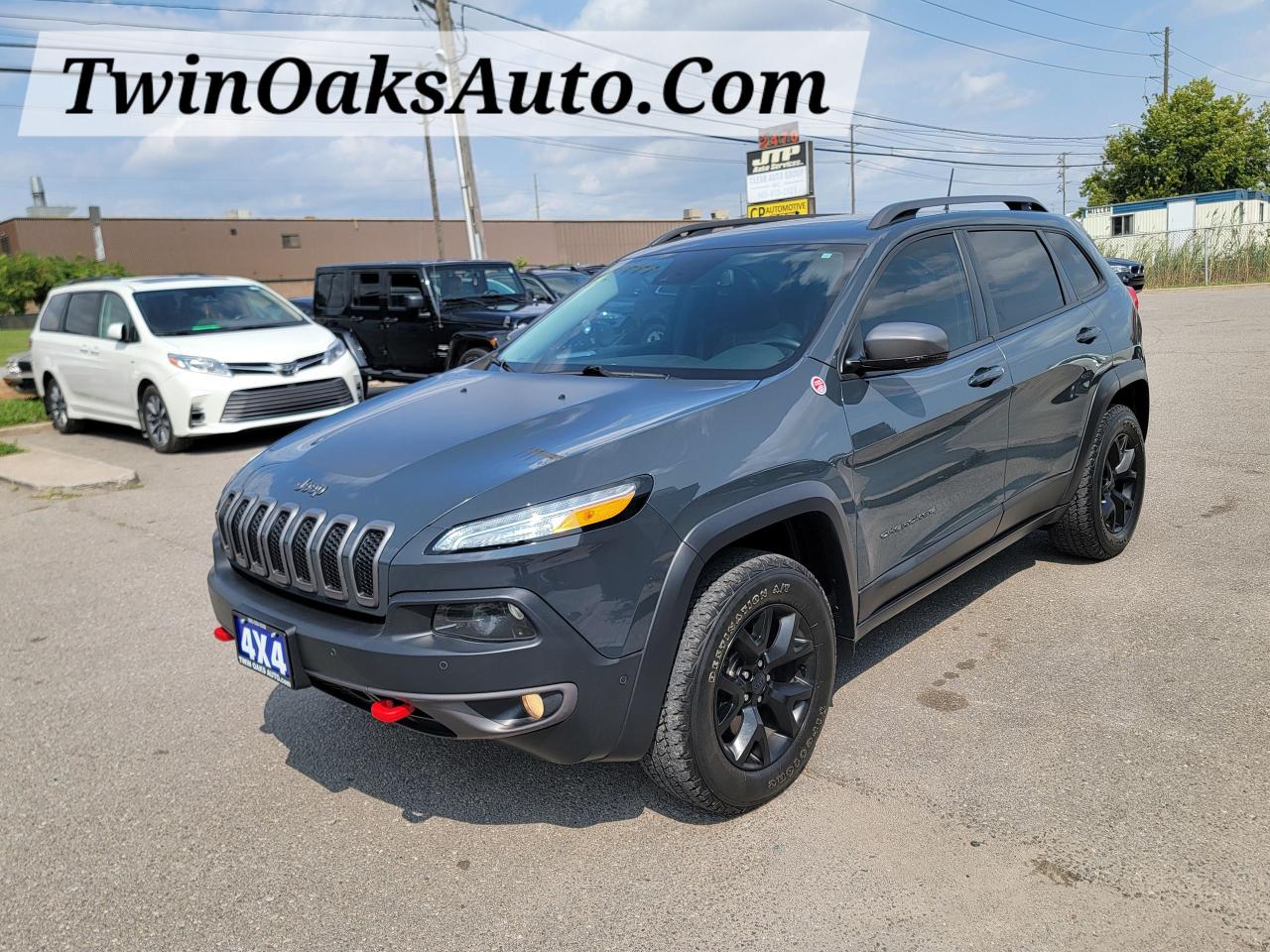 Used 2018 Jeep Cherokee Trailhawk Leather Plus 4x4 for sale in Oakville, ON
