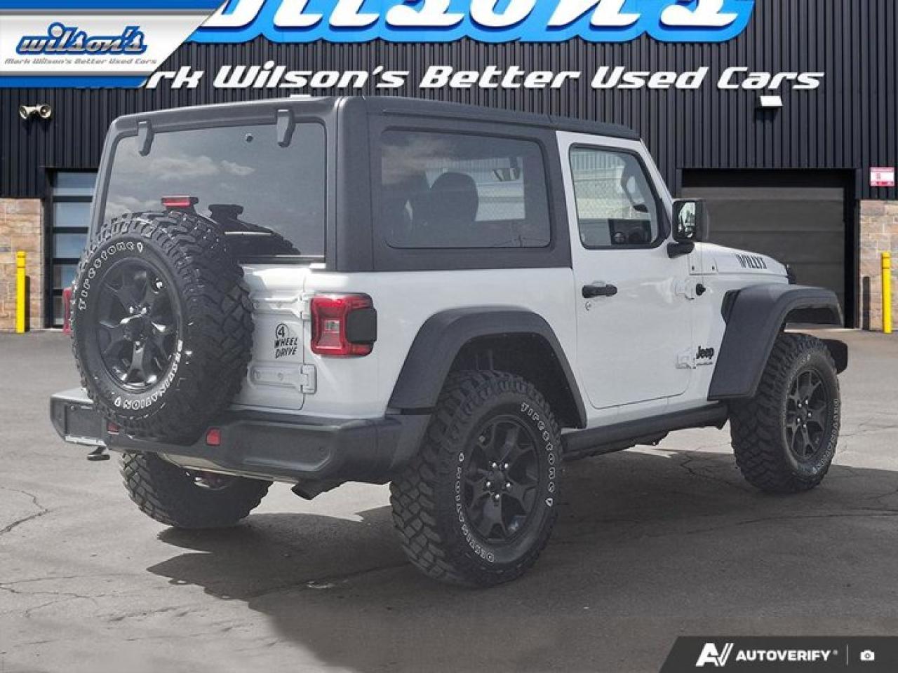 2022 Jeep Wrangler Willys 4x4 | Auto | Heated Seats + Steering | Remote Start | Hard Top | Keyless Entry | and More ! Photo4