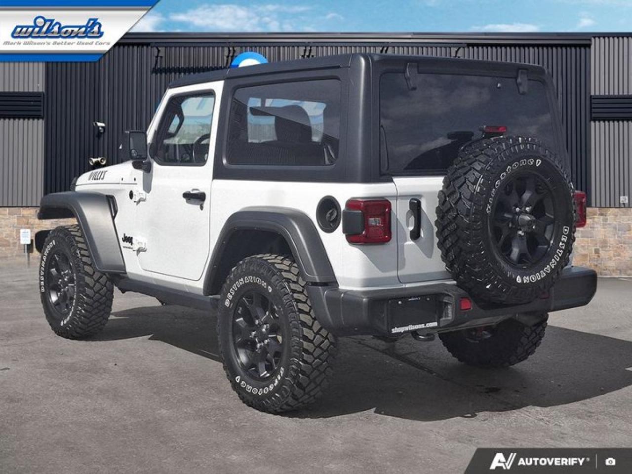 2022 Jeep Wrangler Willys 4x4 | Auto | Heated Seats + Steering | Remote Start | Hard Top | Keyless Entry | and More ! Photo2