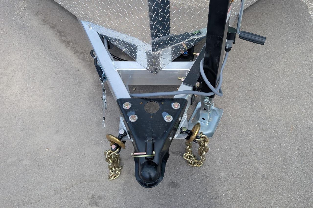 2025 Canadian Trailer Company 7x14 V Nose Cargo Trailer Aluminum Tandem Axle