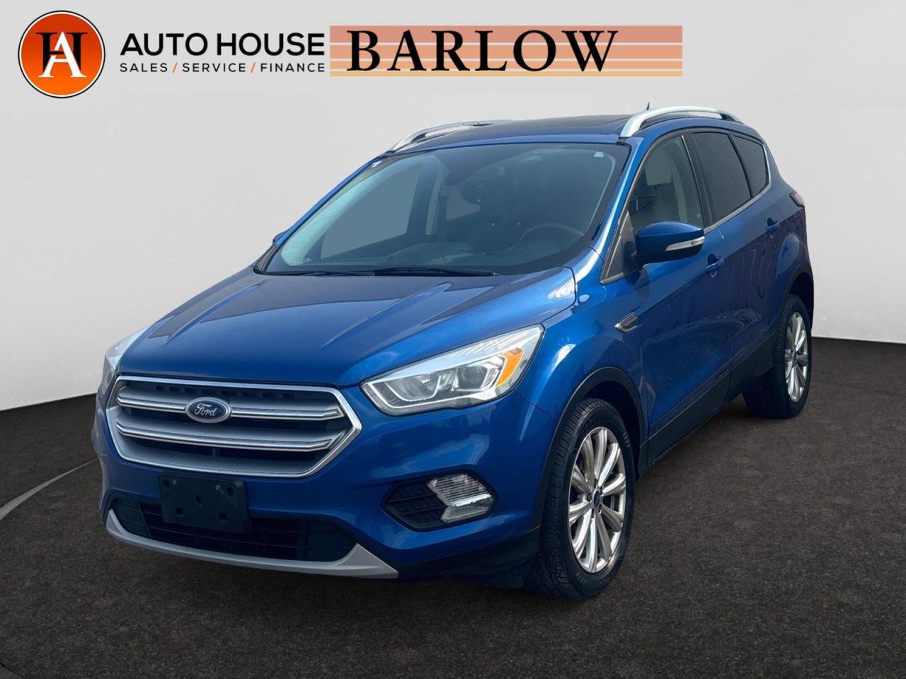 Used 2017 Ford Escape Titanium BACKUP CAMERA NAVI PANO SUNROOF REMOTE START for sale in Calgary, AB