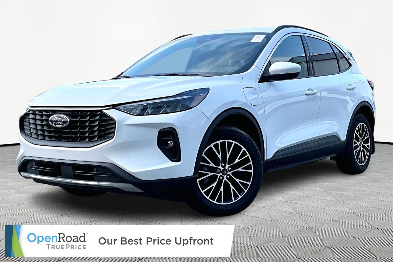 -42,254Km -2.5L 4 cylinder plug-in hybrid engine -Electronically Controlled Continuously Variable Transmission (eCVT) -Front-Wheel Drive -A/C with dual-zone climate control -AM/FM stereo with Bluetooth and USB connection - Apple CarPlay & Android Auto -Heated front seats -Power-adjustable driver’s seat -Leather-wrapped steering wheel -Back-up camera and rear parking sensors -Keyless entry and push-button start -Steering wheel audio controls and adaptive cruise control -Lane keeping assist and blind-spot monitoring -Front collision mitigation -Automatic LED headlights -Power windows, door locks, and heated side mirrors