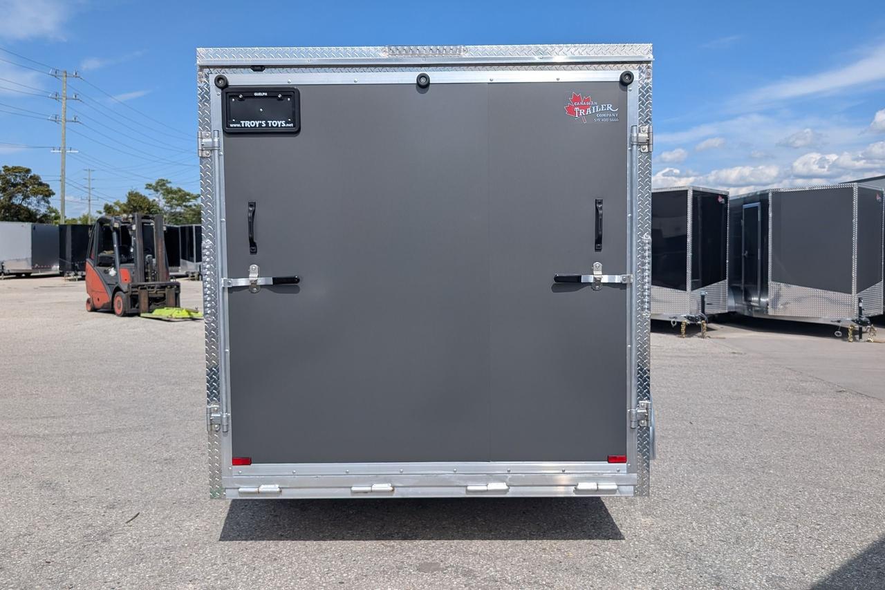 2025 Canadian Trailer Company 7x14 V-Nose Cargo Tailer Aluminum Tandem Axle Photo3