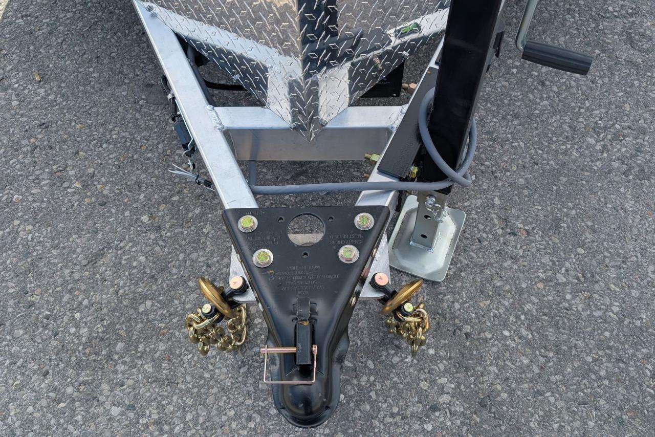 2025 Canadian Trailer Company 7x14 V-Nose Cargo Tailer Aluminum Tandem Axle