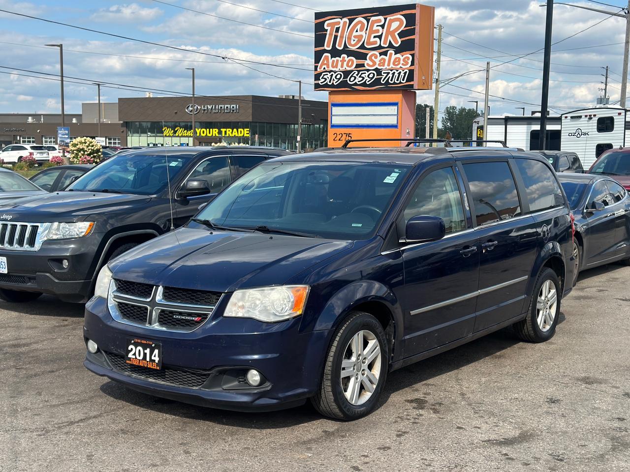 2014 Dodge Grand Caravan CREW, 7 PASSENGER, STOWNGO, ALLOYS, AS IS SPECIAL