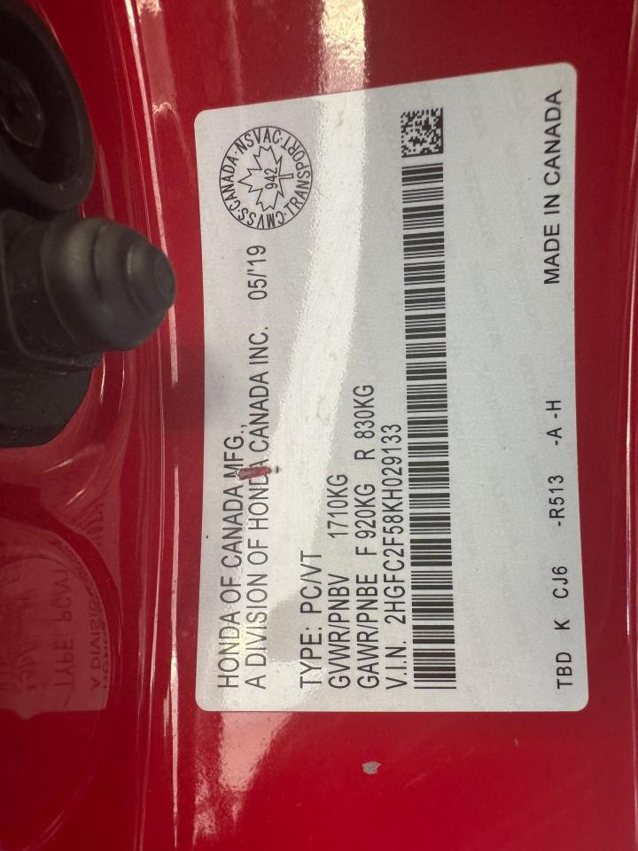 2019 Honda Civic LX+New Brakes+Adpative Cruise+CLEAN CARFAX - Photo #39