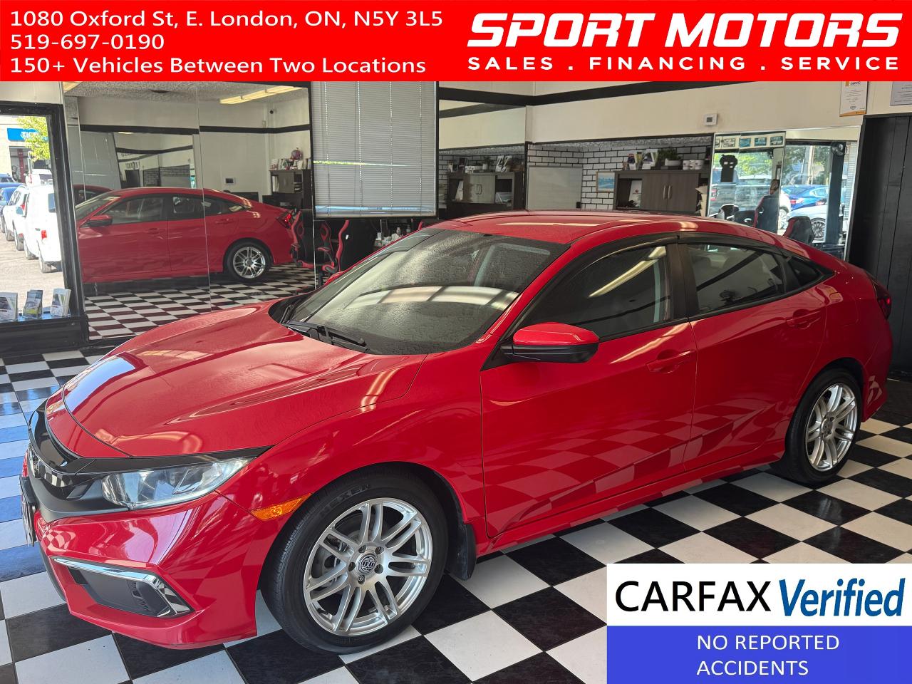 2019 Honda Civic LX+New Brakes+Adpative Cruise+CLEAN CARFAX Photo64