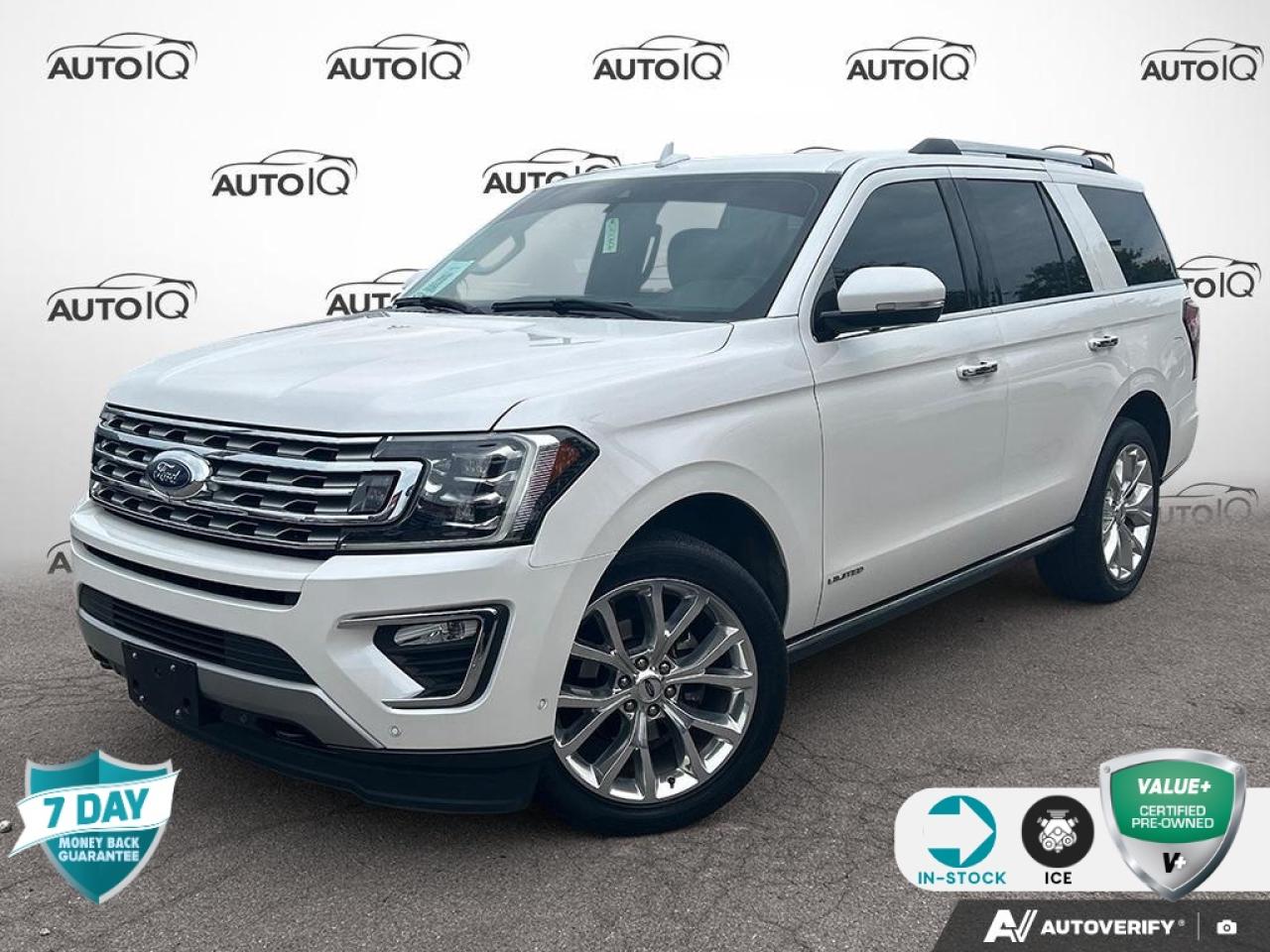Used 2018 Ford Expedition Limited LIMITED 7 PASSENGER AWD SUNROOF LEATHER CERTIFIED for sale in Hamilton, ON