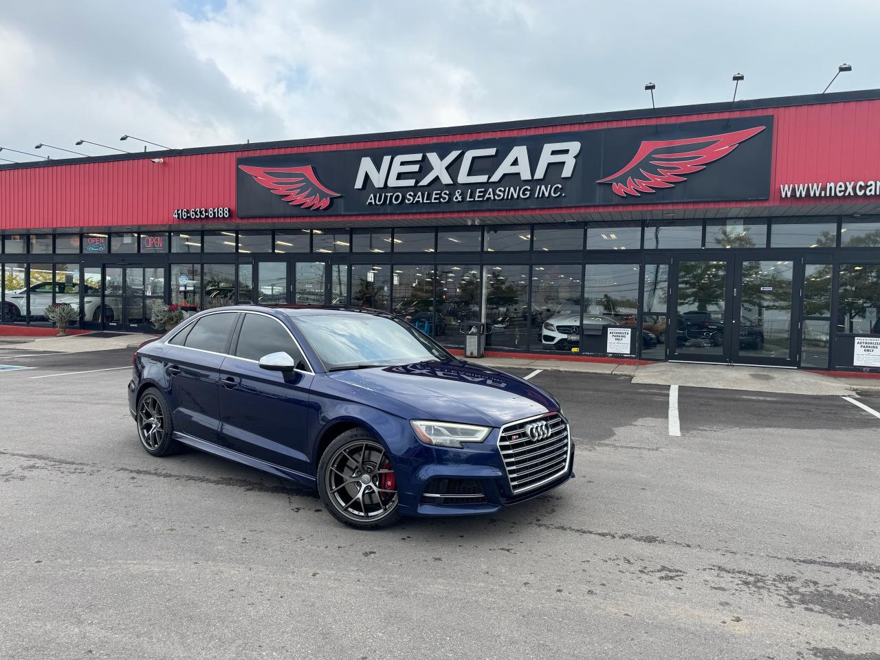 2018 Audi S3 PROGRESSIV AWD LEATHER PAN/ROOF NAVI B/SPOT CAMERA