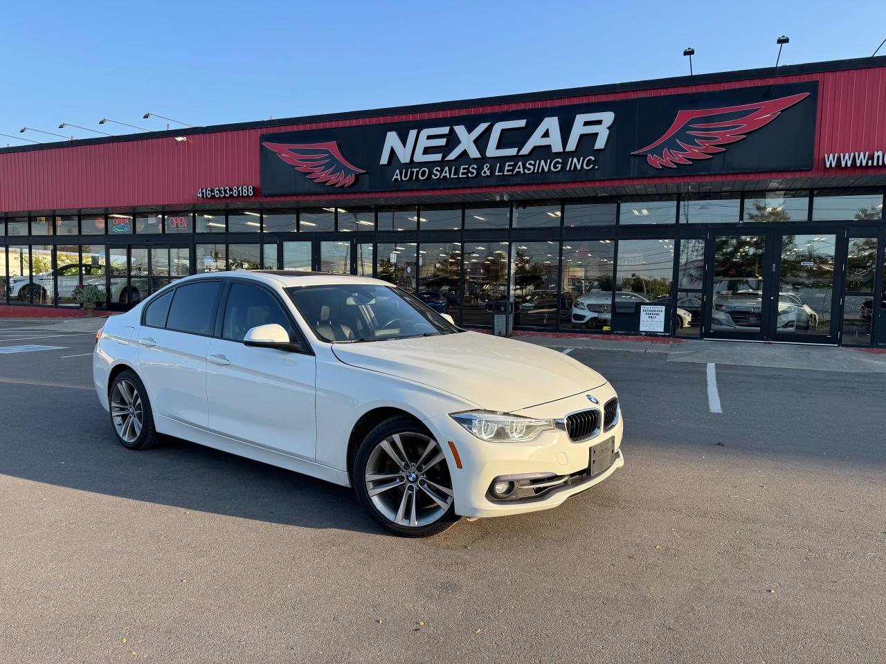 2018 BMW 3 Series 330I X-DRIVE SPORT PKG LEATHER SUNROOF NAVI CAMERA