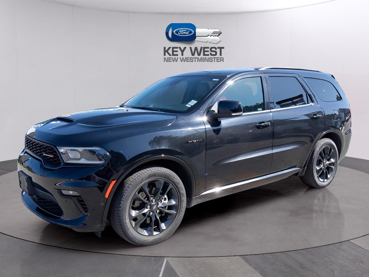 <p>Looking for a powerful and stylish SUV that can handle anything you throw at it? Check out this meticulously maintained, used 2023 Dodge Durango R/T, now available at Key West Ford! This head-turning SUV, bathed in sleek black, is ready to elevate your driving experience. With its robust performance and spacious interior, the Durango R/T offers a perfect blend of capability and comfort for both daily commutes and adventurous weekend getaways. Featuring an automatic transmission and all-wheel drive, this Durango is ready to take on the elements. This model has 58,188km on the odometer.</p><p>This Durango R/T isnt just about raw power; its also packed with features designed to enhance every drive. From its responsive handling to its impressive technology, every detail has been carefully considered. This SUV is ready to take on the open road.</p><p>Here are some of the features that make this Durango R/T stand out:</p><ul><li><strong>Bold Performance:</strong> Experience the thrill of a powerful engine, delivering exhilarating acceleration and a commanding presence on the road.</li><li><strong>All-Wheel Drive Confidence:</strong> Conquer any weather condition with the assurance of all-wheel drive, providing superior traction and control.</li><li><strong>Stylish Design:</strong> Turn heads with the Durango R/Ts aggressive and refined exterior, making a statement wherever you go.</li><li><strong>Spacious Interior:</strong> Enjoy a comfortable and versatile cabin with ample room for passengers and cargo, perfect for family adventures or hauling gear.</li><li><strong>Advanced Technology:</strong> Stay connected and entertained with the latest in-car technology, including an intuitive infotainment system and driver-assistance features.</li></ul><p><strong><em>Powered by AutoIntelligence&trade;</em></strong> Vehicle information has been generated using artificial intelligence and is provided for informational purposes only. While efforts are made to ensure accuracy, please confirm all details directly with the dealer.</p><p>Experience peace of mind with our Buy With Confidence program! This vehicle comes with a comprehensive mechanical and safety inspection, Carfax report, and full disclosure. We are committed to transparent pricing. The advertised price excludes fees: $699 Documentation, $349 Registration/Insurance Transfer, $695 Finance Administration Fee (if applicable), and taxes. As BCs #1 Volume Dealer and #1 for Customer Experience on DealerRater, we prioritize your satisfaction. See Key West Ford for complete details. Book your test drive today!&nbsp; Dealer #7485</p>