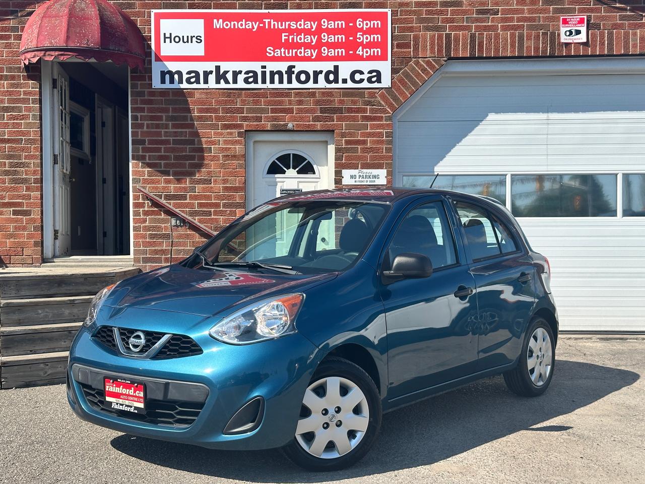 Used 2015 Nissan Micra S Auto 1.6L AM/FM Radio A/C Cloth Hatchback for sale in Bowmanville, ON