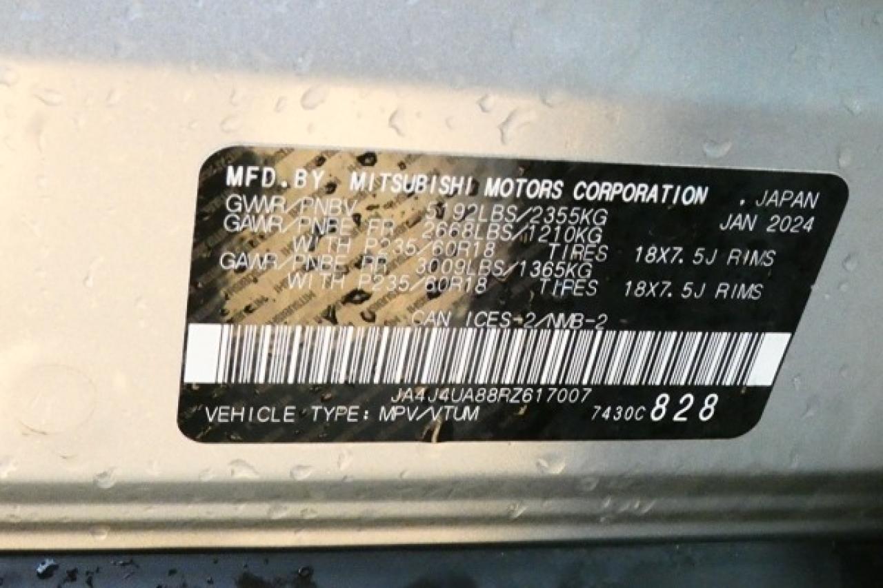 2024 Mitsubishi Outlander ES S-AWC w/Htd cloth, BUC - Photo #20