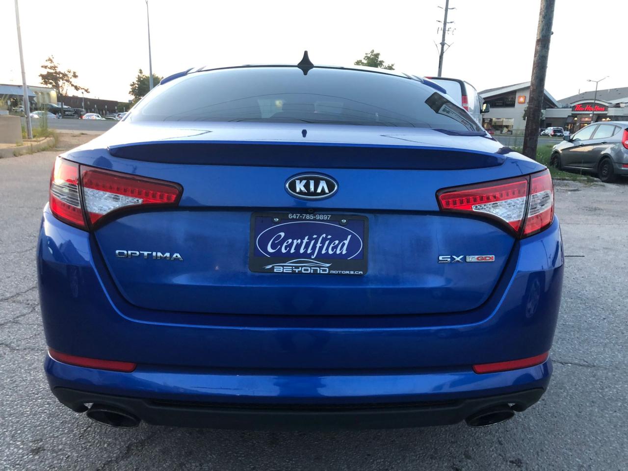 2012 Kia Optima SX certified with 3 years warranty included. Photo3