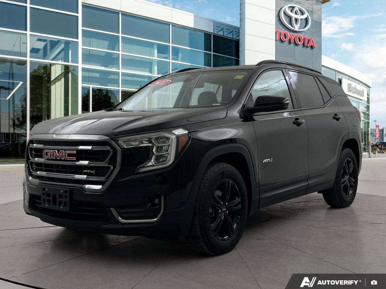 Used 2022 GMC Terrain AT4 | Local | Sunroof | HUD | Leather Seating | for sale in Winnipeg, MB