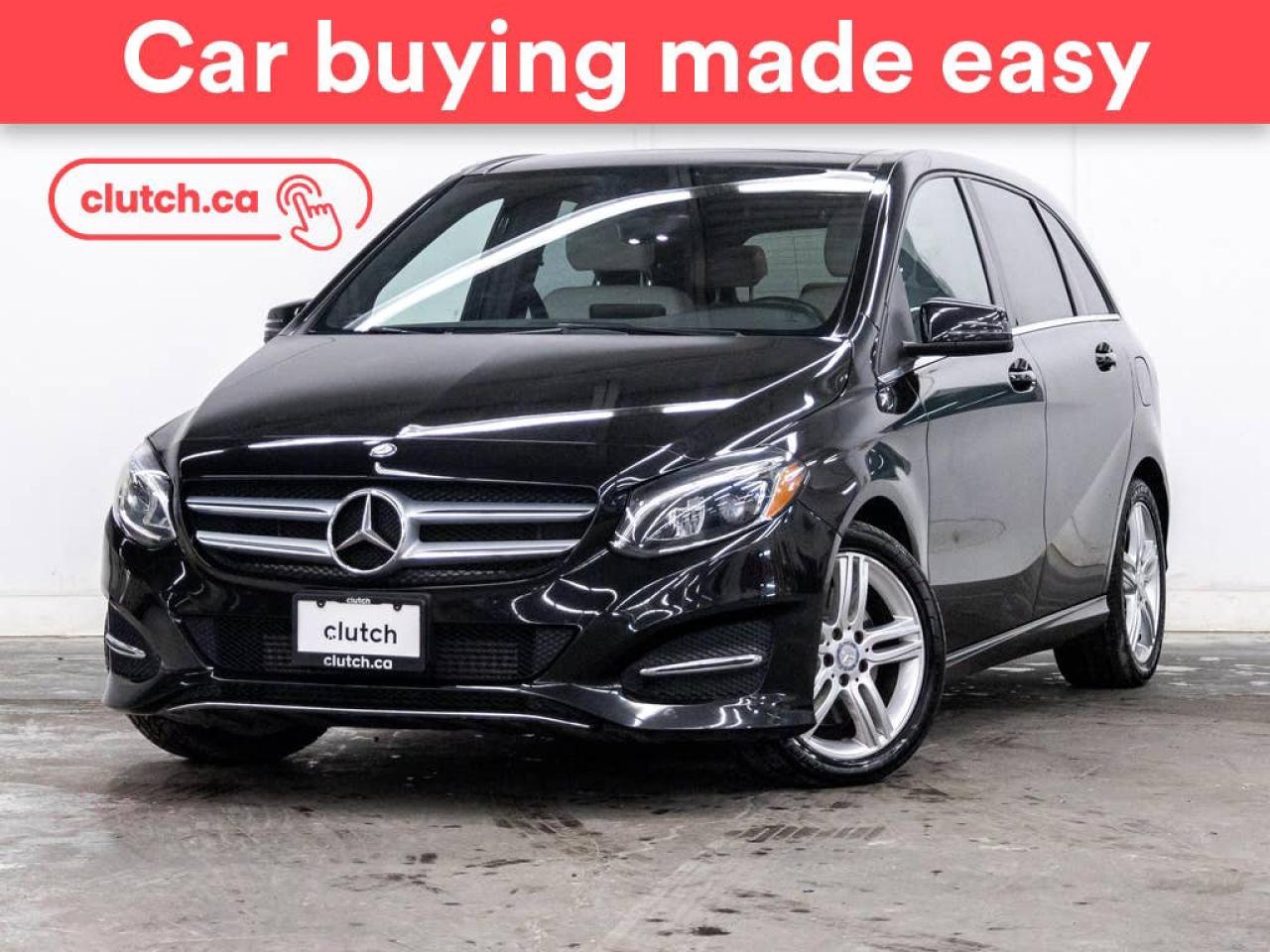 Used 2017 Mercedes-Benz B-Class B 250 4MATIC w/ Apple CarPlay, Nav, Sunroof for sale in Toronto, ON