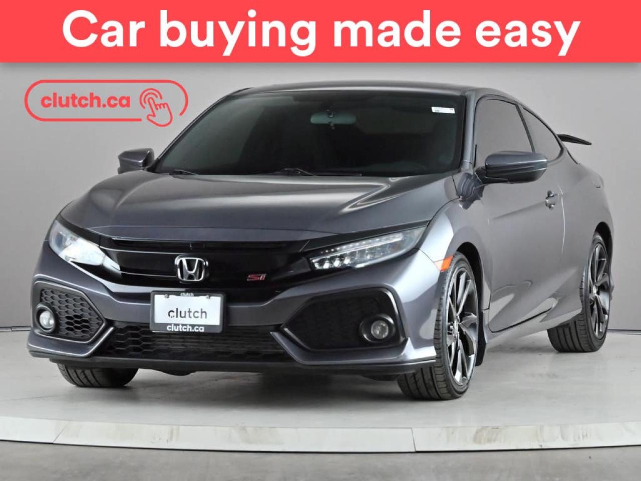 Used 2018 Honda Civic Si w/ Apple CarPlay, Heated Front Seats, Rearview Cam for sale in Toronto, ON