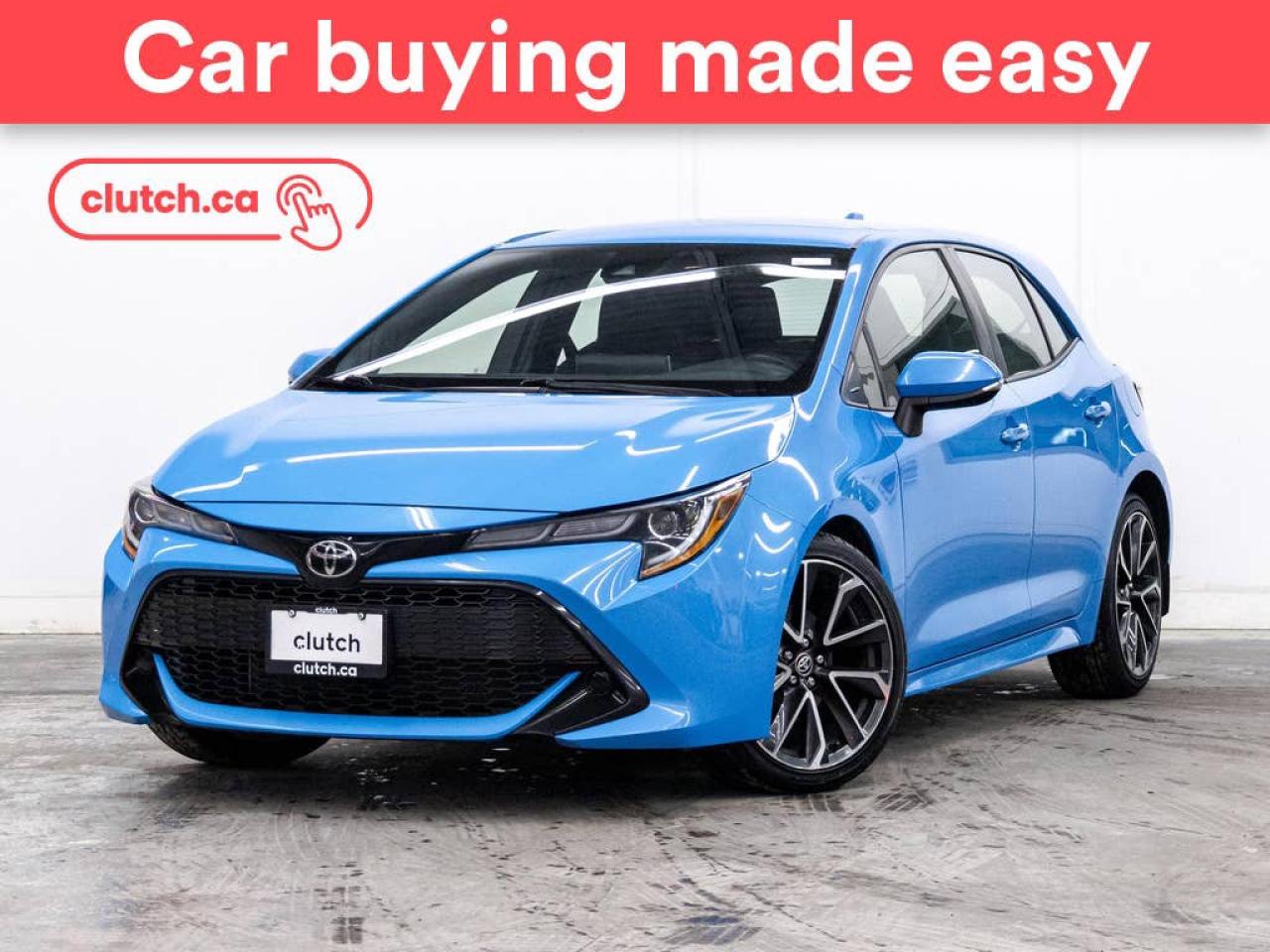 Used 2020 Toyota Corolla Hatchback S w/ SE Upgrade Pkg w/ Apple CarPlay & Android Auto, Heated Steering Wheel, Wireless Charging for sale in Toronto, ON