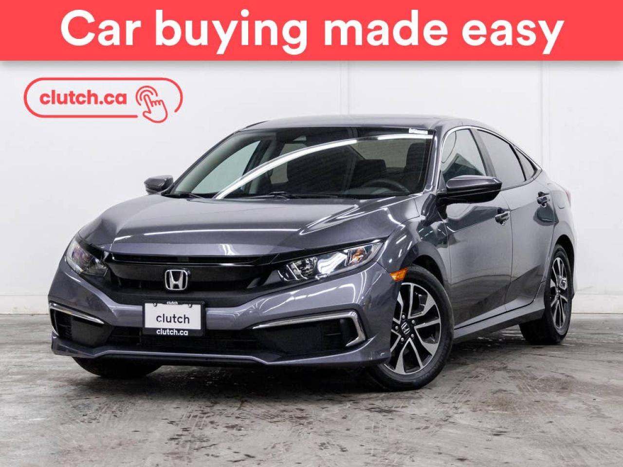 Used 2020 Honda Civic LX w/ Apple CarPlay & Android Auto, Front Heated Seats, Rearview Cam for sale in Toronto, ON