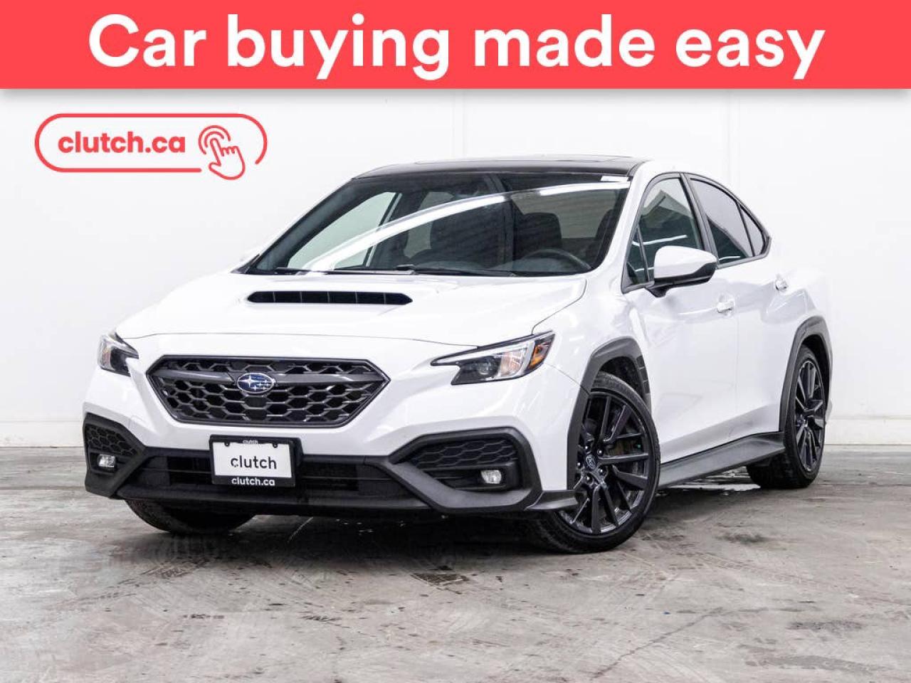 Used 2022 Subaru WRX Sport AWD w/ Apple CarPlay & Android Auto, Power Moonroof, Heated Front Seats for sale in Toronto, ON