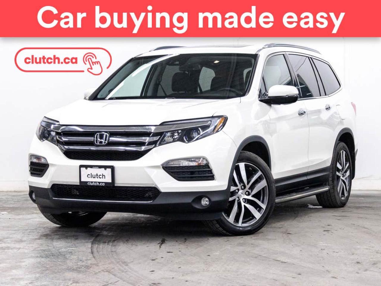 Used 2018 Honda Pilot Touring AWD w/ Apple CarPlay & Android Auto, Front Heated Seats, Power Moonroof for sale in Toronto, ON