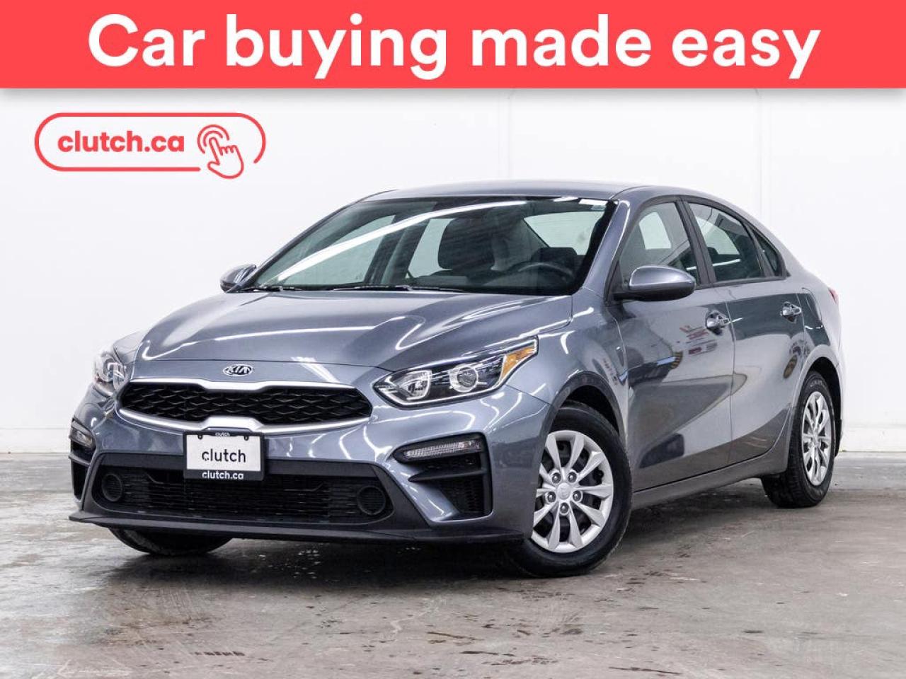 Used 2020 Kia Forte LX w/ Apple CarPlay & Android Auto, Heated Front Seats, Rearview Cam for sale in Toronto, ON