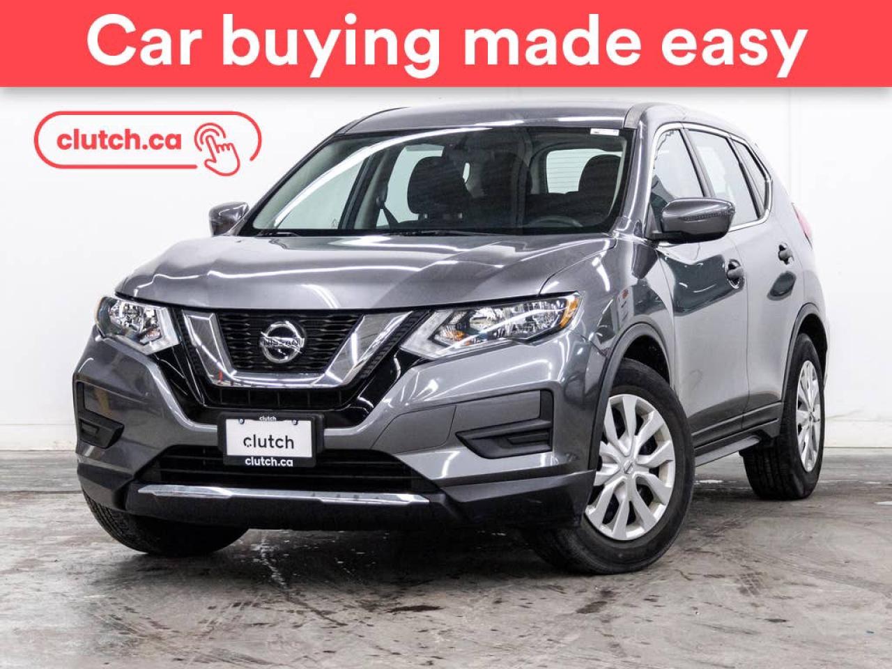 Used 2018 Nissan Rogue S w/ Apple CarPlay & Android Auto, Heated Front Seats, Rearview Cam for sale in Toronto, ON