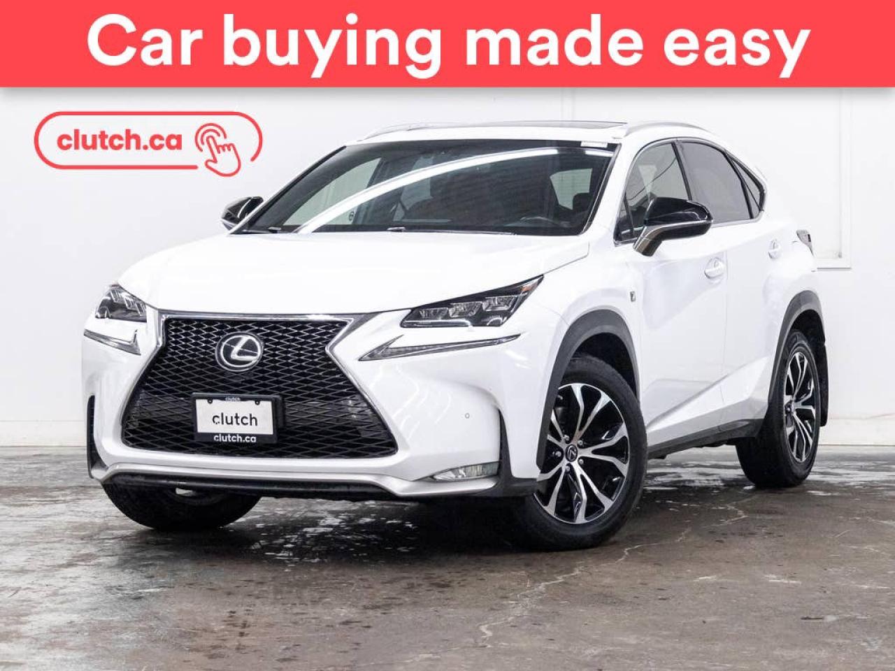 Used 2017 Lexus NX 200t AWD w/ Power Moonroof, Nav, Heated Front Seats for sale in Toronto, ON