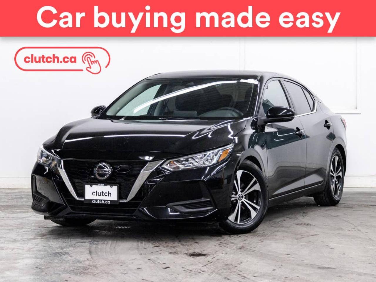 Used 2020 Nissan Sentra SV w/ Apple CarPlay & Android Auto, Heated Front Seats, Rearview Cam for sale in Toronto, ON