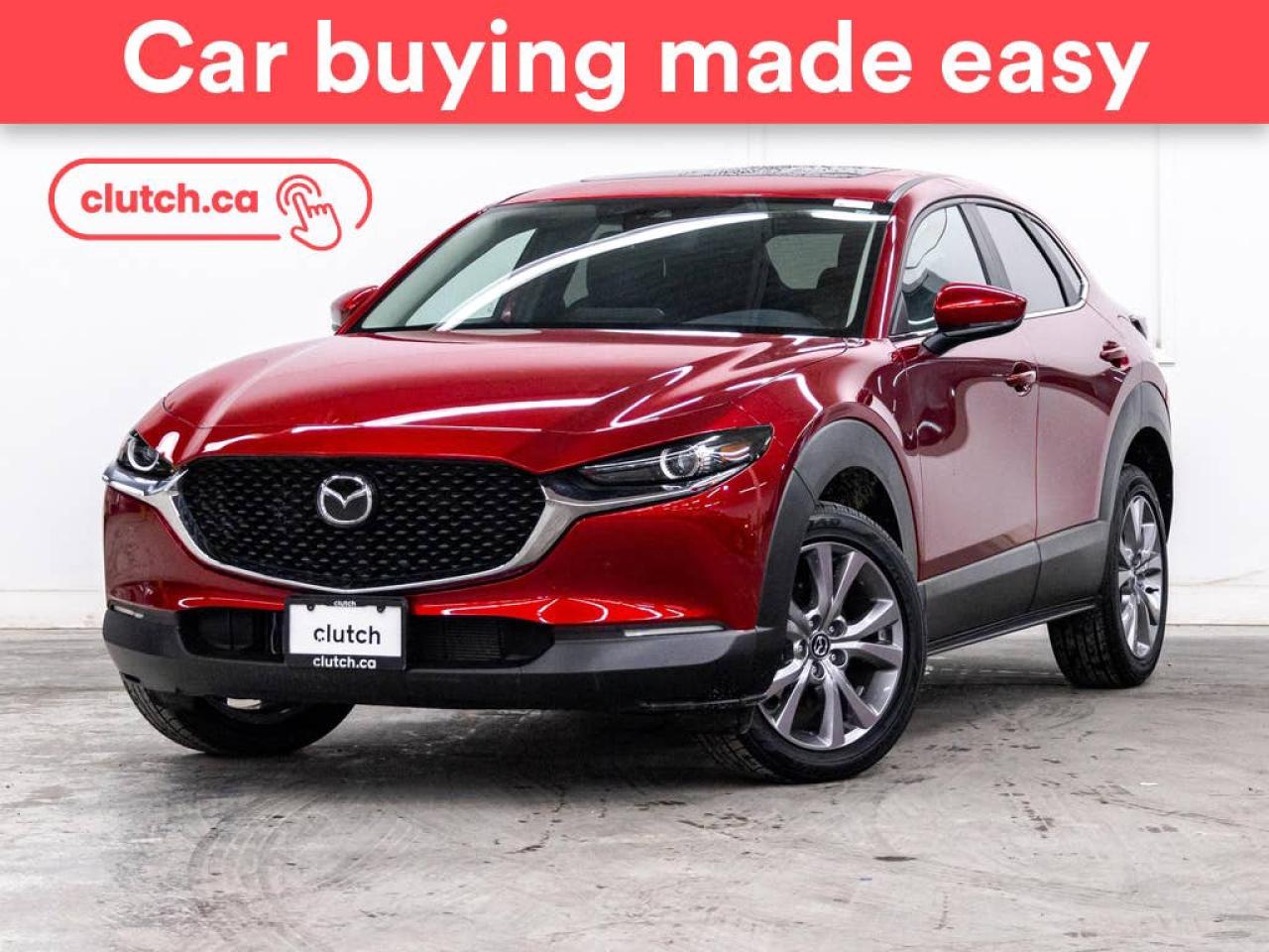 Used 2021 Mazda CX-30 GS AWD w/ Luxury Pkg w/ Apple CarPlay & Android Auto,. Power Moonroof, Heated Steering Wheel for sale in Toronto, ON